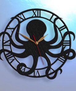Octopus Wall Clock