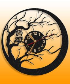 Owl Wall Clock